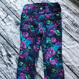 Children’s Place Floral Skinny Jeans